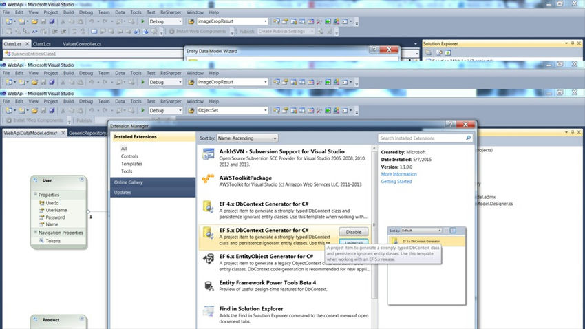 Db context generator 